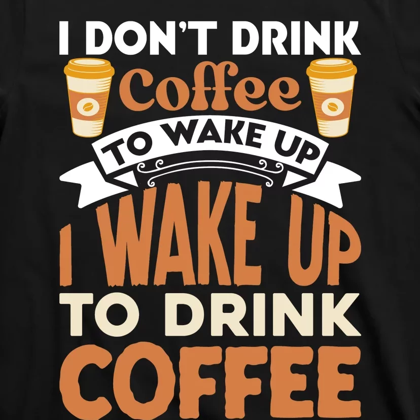 Coffee Lover Statement T-Shirt