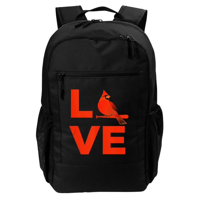 Classic Love St. Louis Missouri Baseball Fan Daily Commute Backpack