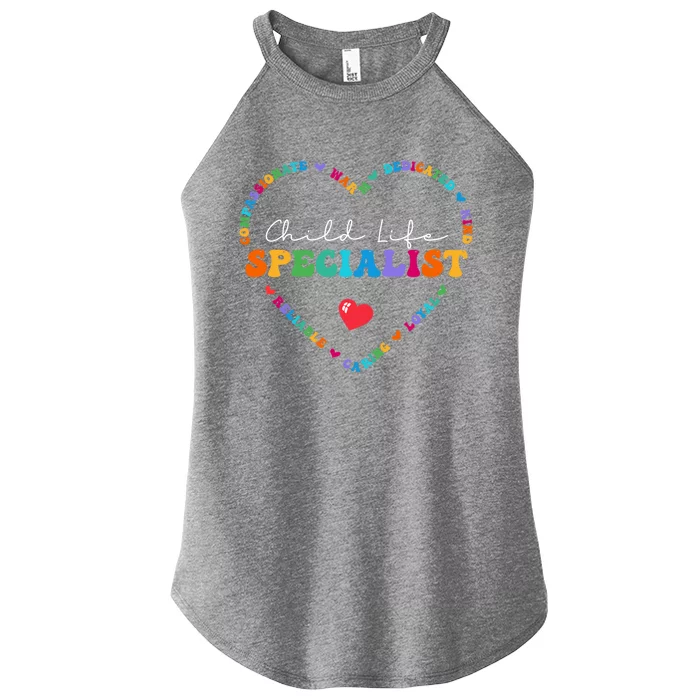 Cute Life Specialist Appreciati To School Funny Gift Women’s Perfect Tri Rocker Tank