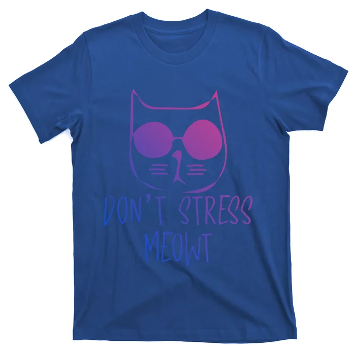 Cat Lover Store Gift Don´t Stress Meowt Cat Gift T-Shirt