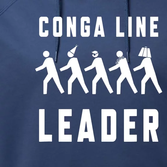 Conga Line Starts Here Performance Fleece Hoodie