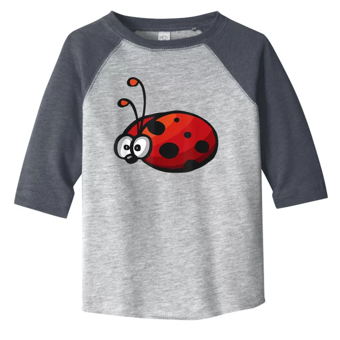 Cute Ladybug Squad I Love Ladybugs Birthday Bugs Nature Gift Toddler Fine Jersey T-Shirt