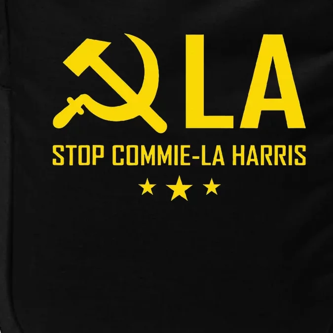 Commie La Stop Commie La Harris Stop Kamala Trump 2024 Impact Tech Backpack