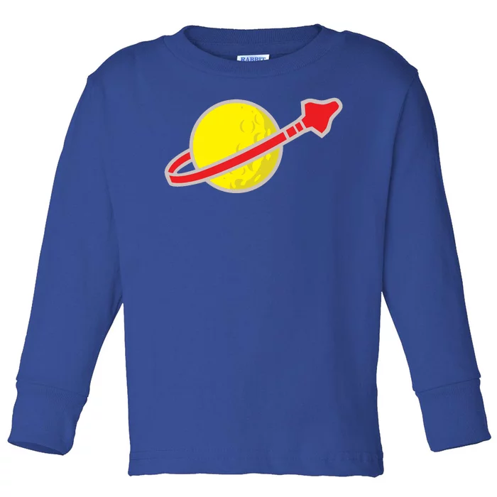 Classic Lego Spaceman Rocket Toddler Long Sleeve Shirt