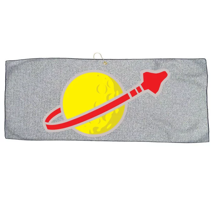 Classic Lego Spaceman Rocket Large Microfiber Waffle Golf Towel