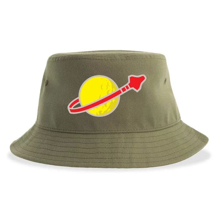 Classic Lego Spaceman Rocket Sustainable Bucket Hat