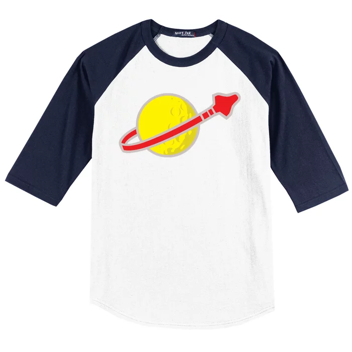 Classic Lego Spaceman Rocket Baseball Sleeve Shirt