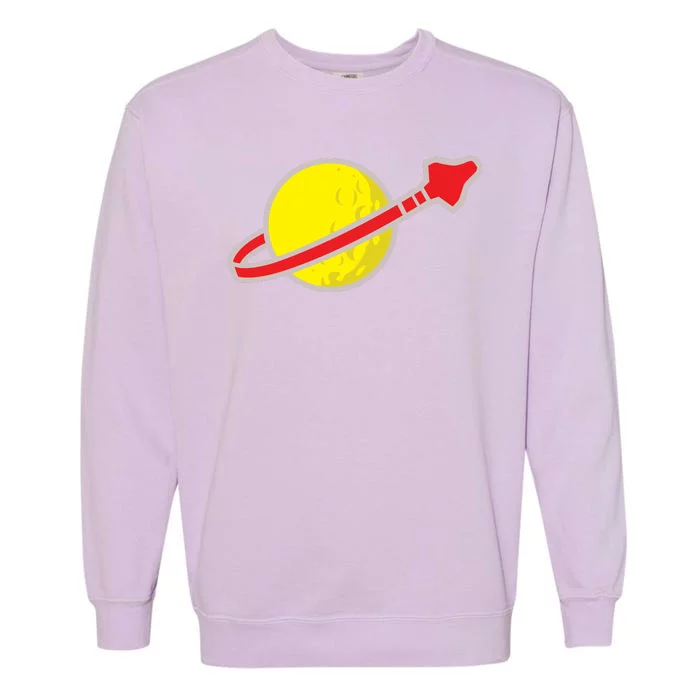 Classic Lego Spaceman Rocket Garment-Dyed Sweatshirt