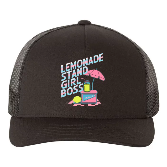 Cute Lemonade Stand Girl Boss Lemonade Stand Girl Yupoong Adult 5-Panel Trucker Hat