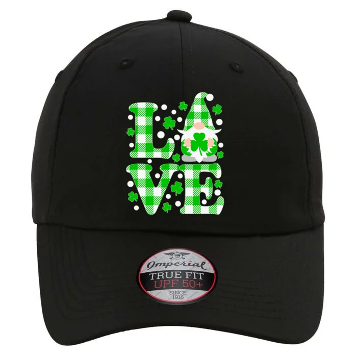 Cute Love St Patrick's Day Lucky Shamrock Gnome The Original Performance Cap