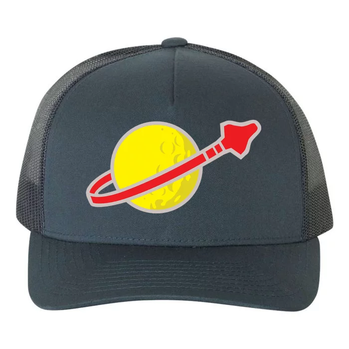 Classic Logo Space Yupoong Adult 5-Panel Trucker Hat