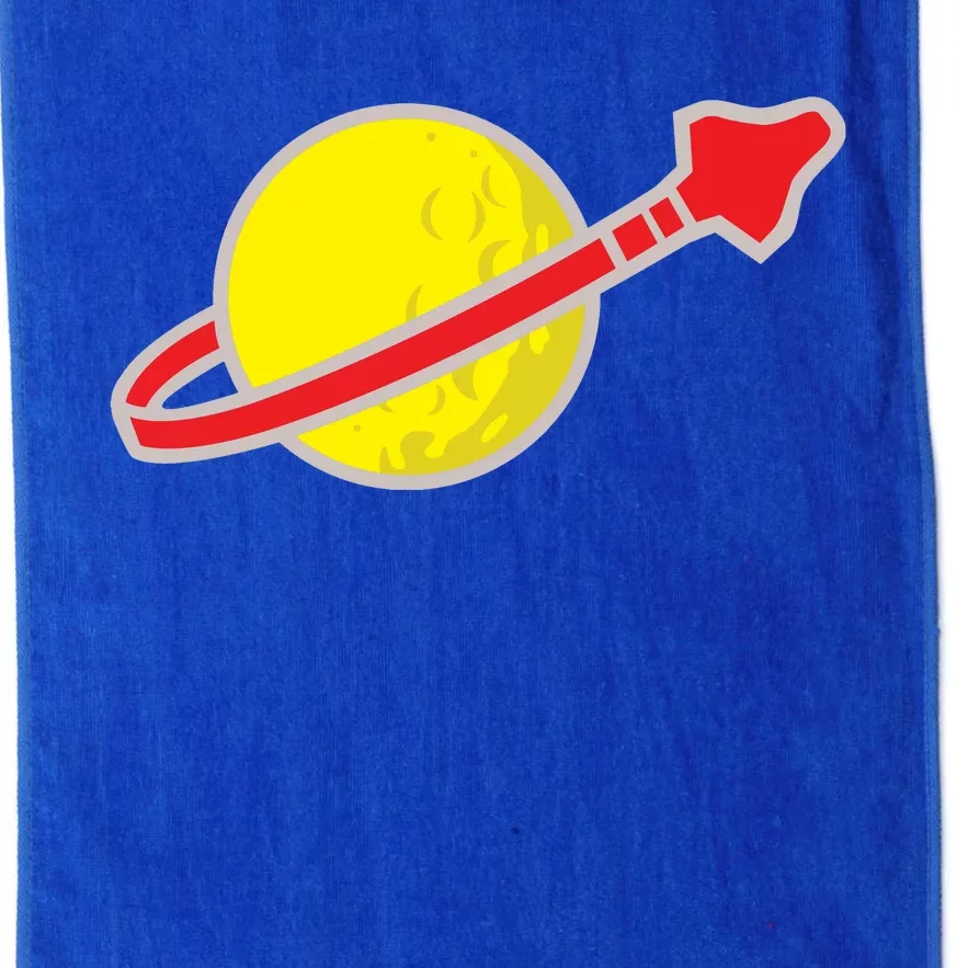 Classic Logo Space Platinum Collection Golf Towel