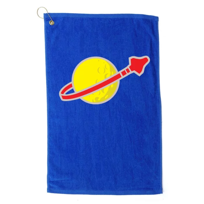 Classic Logo Space Platinum Collection Golf Towel