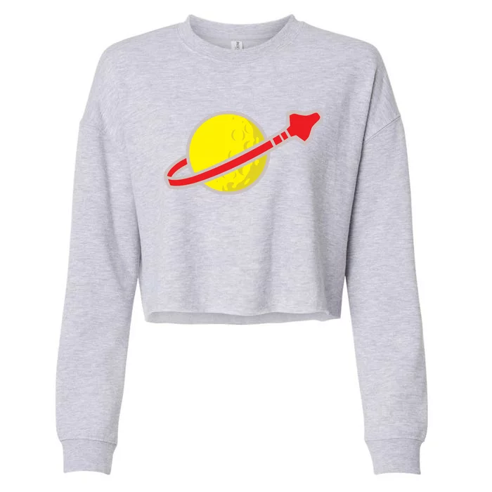 Classic Logo Space Cropped Pullover Crew