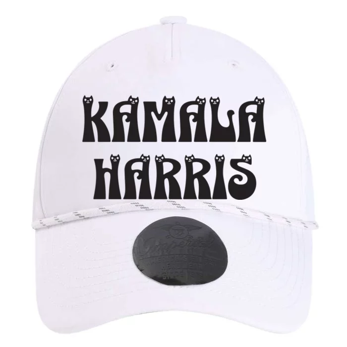 Cat Lettering Spelling Kamala Harris President Performance The Dyno Cap