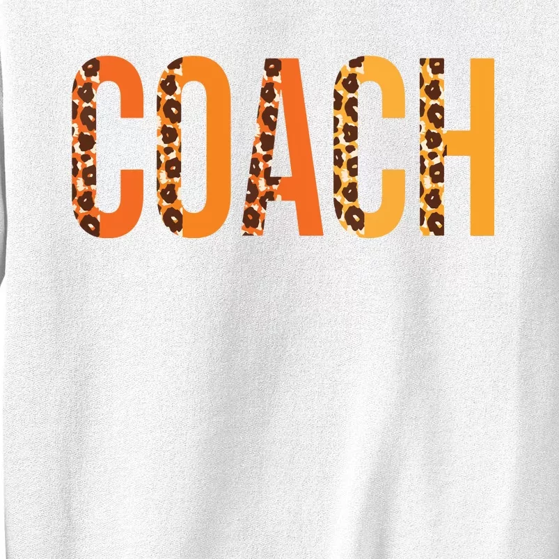 Coach Leopard Squad Cute Fall Autumn Lovers Thanksgiving Sweatshirt