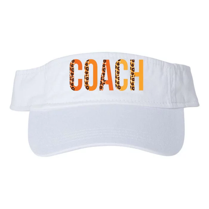 Coach Leopard Squad Cute Fall Autumn Lovers Thanksgiving Valucap Bio-Washed Visor