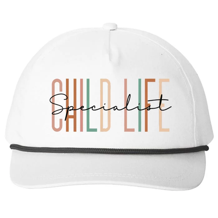 Child Life Specialist Best Childlife Specialist Snapback Five-Panel Rope Hat