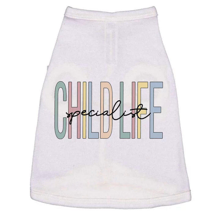 Child Life Specialist Boho Doggie Tank