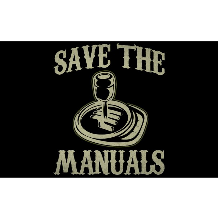 Car Lover Save The Manuals Stick Shift Bumper Sticker