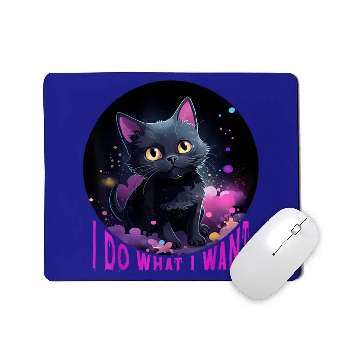 Cat LoverS Sarcastic Humor Funny Cat Lovers Mousepad