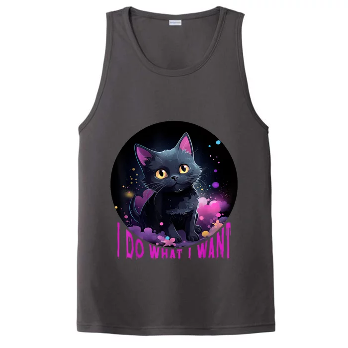 Cat LoverS Sarcastic Humor Funny Cat Lovers Performance Tank