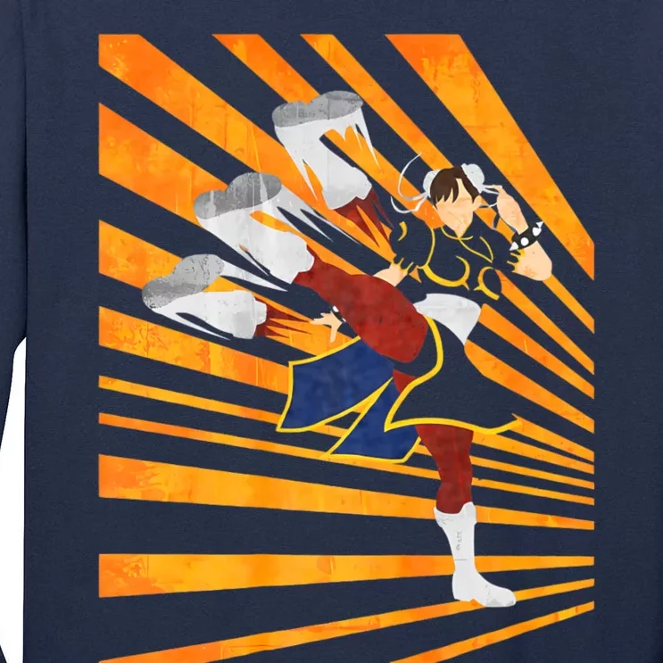 Chun Li The Legendary Martial Artist Fgc Design Tall Long Sleeve T-Shirt