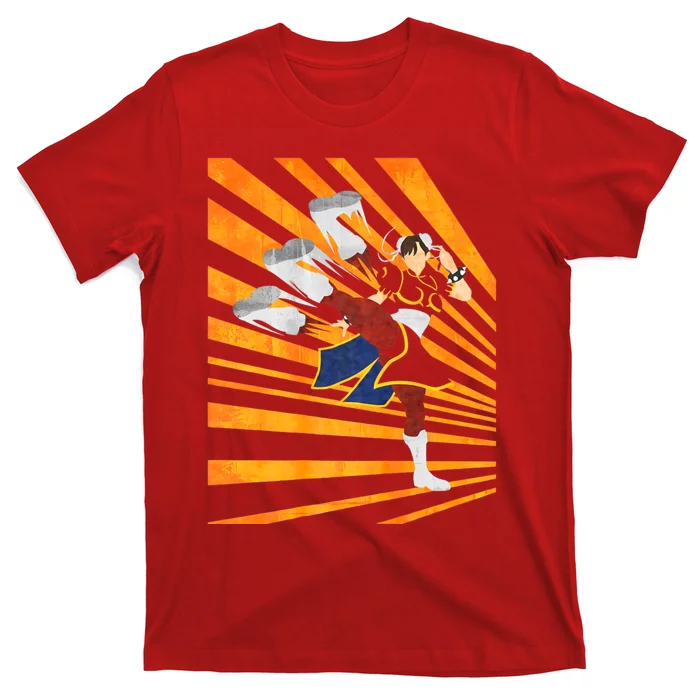 Chun Li The Legendary Martial Artist Fgc Design T-Shirt