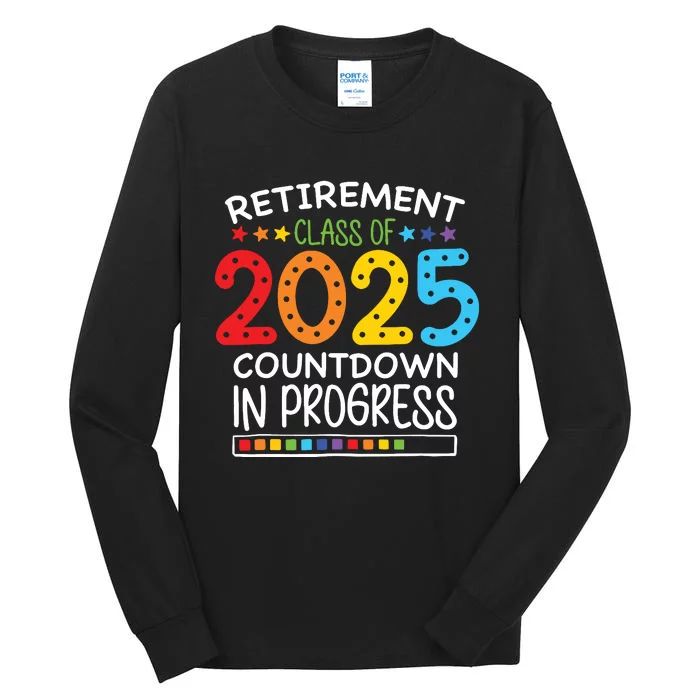 Countdown Loading Teacher Tall Long Sleeve T-Shirt