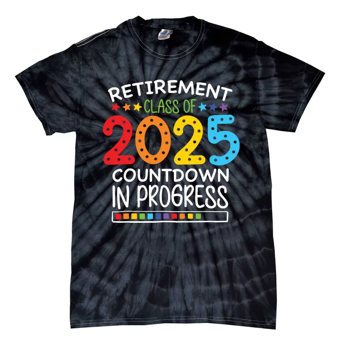 Countdown Loading Teacher Tie-Dye T-Shirt