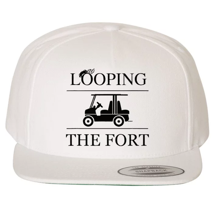 Camping Looping The Fort Wool Snapback Cap