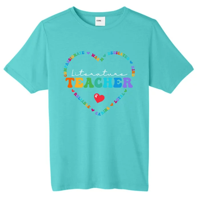 Cute Literature Teacher Appreciati To School Gift ChromaSoft Performance T-Shirt