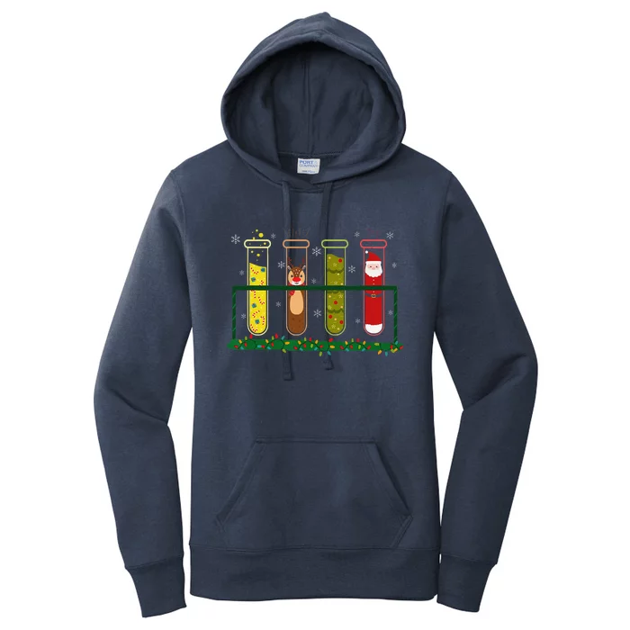 Christmas Lab Technician Laboratory Tech Holiday Party Women's Pullover Hoodie