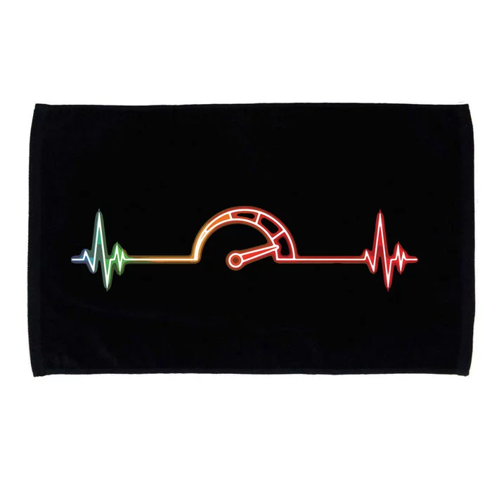 Car Lover T Car Racing T Speedometer Microfiber Hand Towel