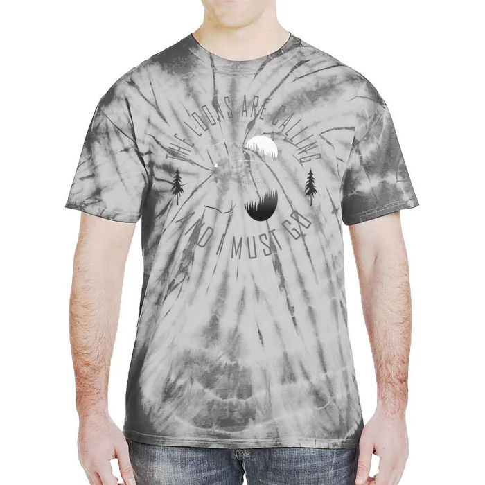 Common Loon The Loons Are Calling And I Must Go Tie-Dye T-Shirt