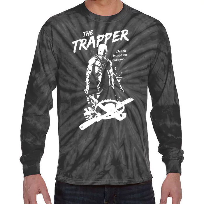 Cam Loso The Trapper Death Is Not An Escape Tie-Dye Long Sleeve Shirt