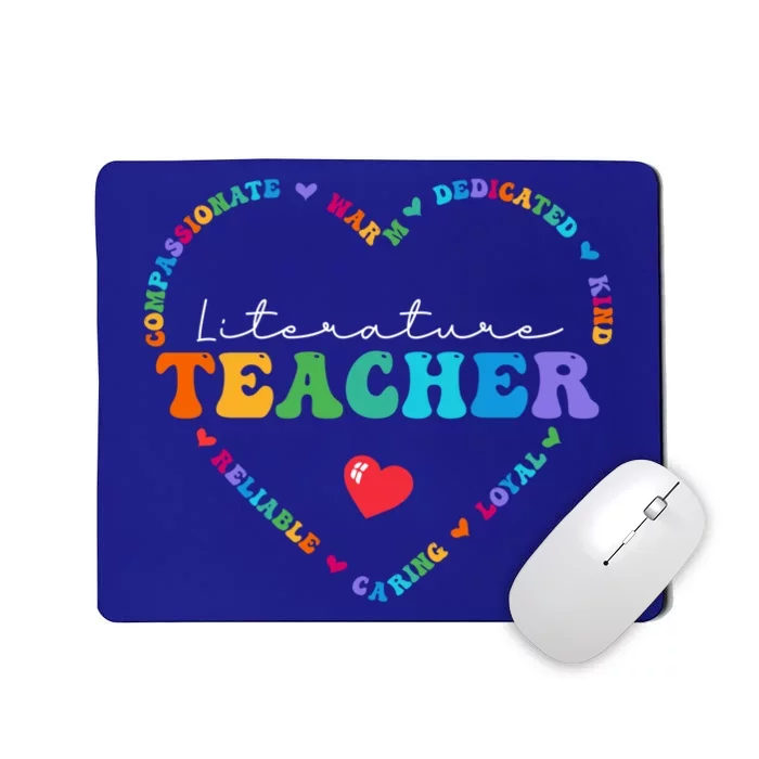 Cute Literature Teacher Appreciati To School Gift Mousepad