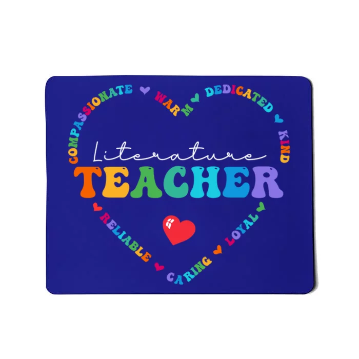 Cute Literature Teacher Appreciati To School Gift Mousepad