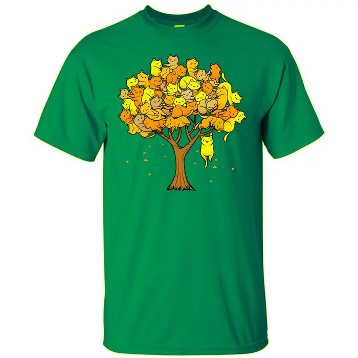 Cat Lover Tree Cute Tall T-Shirt