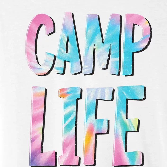 Camp Life TieDie Summer Top for Summer Camp Tee ChromaSoft Performance T-Shirt