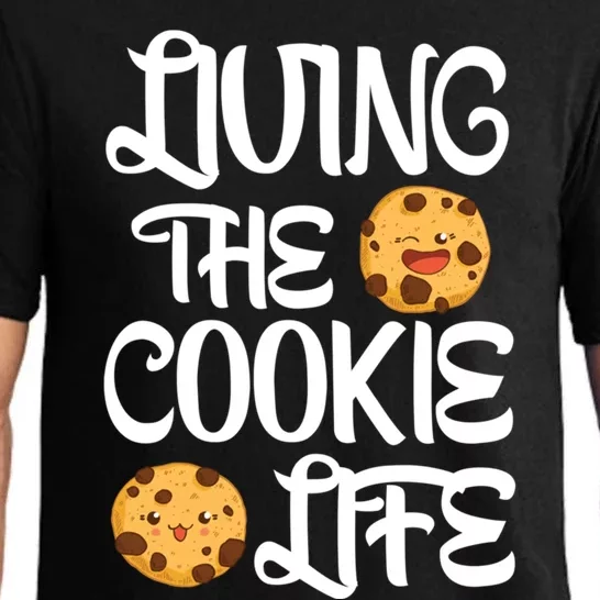 Cute Living The Cookie Life Cookie Bakers Gift Funny Gift Pajama Set