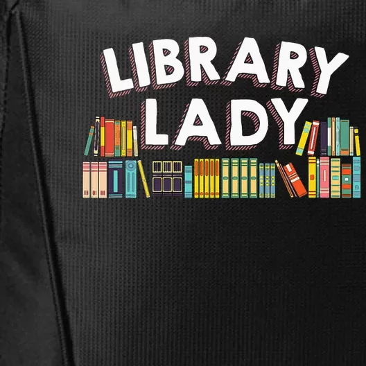 Cool Librarian Themed Art For Women Library Worker City Backpack