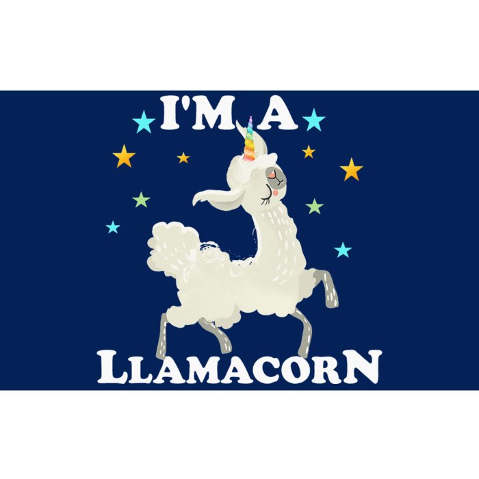 Cute Llama Unicorn - Llamacorn Bumper Sticker