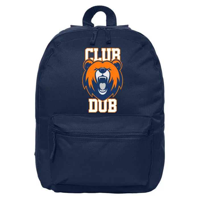 Club Dub Chicago Football 16 in Basic Backpack