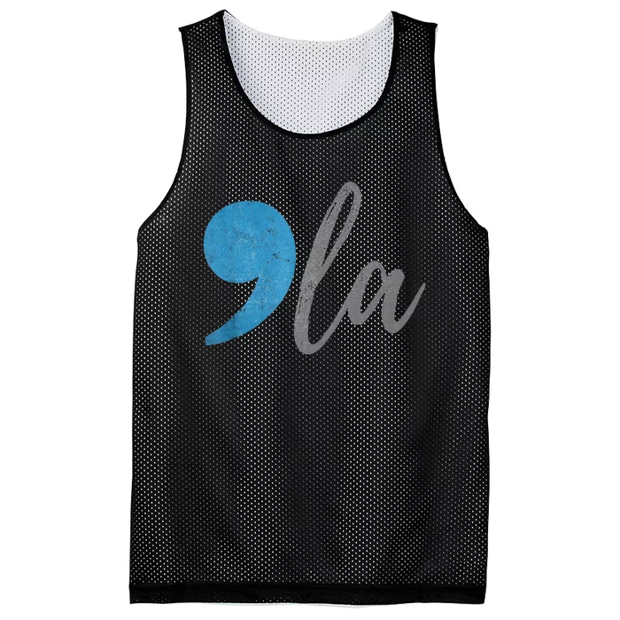 Comma +  La Vote Kamala Harris For President 2024 Election Mesh Reversible Basketball Jersey Tank