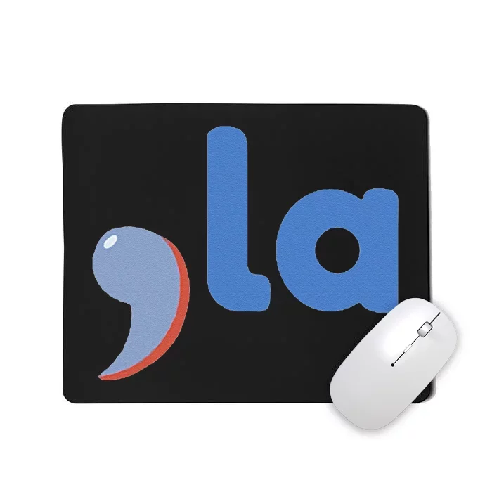 Comma +  La Vote Kamala Harris For President 2024 Election Mousepad