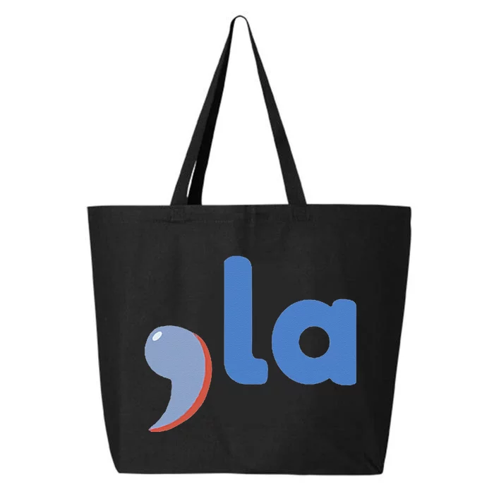 Comma +  La Vote Kamala Harris For President 2024 Election 25L Jumbo Tote