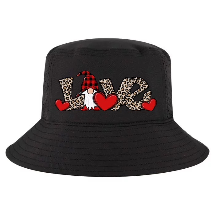 Cute Love Valentines Day Gnome Cool Comfort Performance Bucket Hat