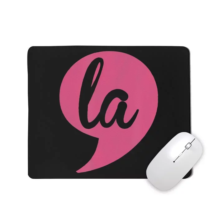 Comma La Voting For Kamala Funny Sayings Mousepad