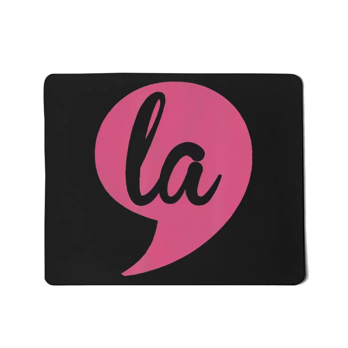 Comma La Voting For Kamala Funny Sayings Mousepad